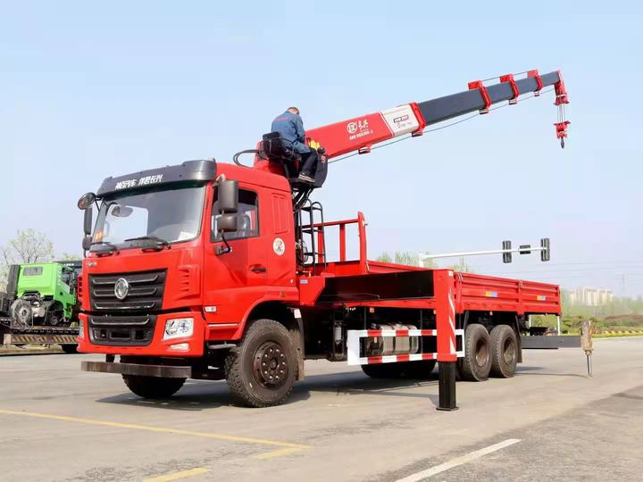 10 WHEELS TELESCOPIC STIND BOOM Loader Crane