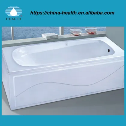 Simple acrylic bathtub