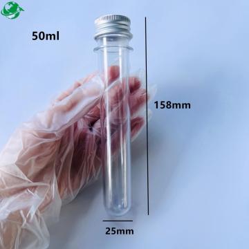 50ML plastic test tube with caps