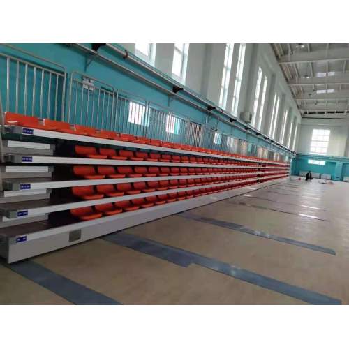 Hongkang FIBA Level 1 Certified Telescopic Bleachers