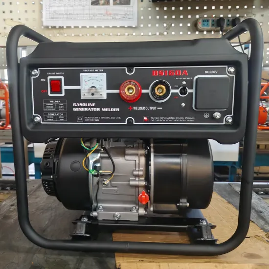 High-Quality Gasoline Generator Welder with Welding Machine