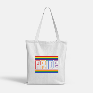 Silkskärmtryckning Gay Pride Rainbow Flag