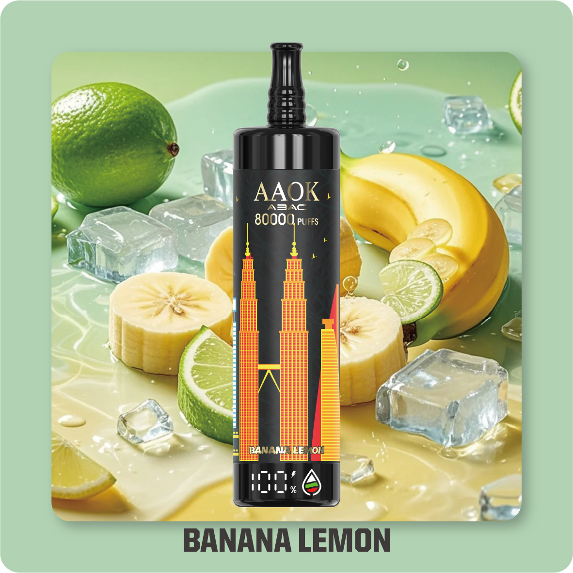 Vape puff AAOK 80K yang disesuaikan