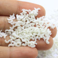 Hot Sell Noctilucence Moon Shape Sprinkles 5mm White Star Slice Light In the Night Polymer Clay for Fashion Nai Art Decoration