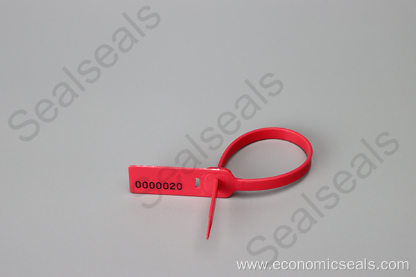 Short Adjustable Plastic Seals with No Prongs