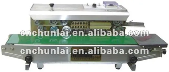 horizontal continues bag sealing machine