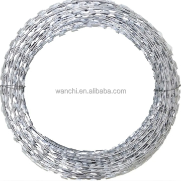 Factory Direct Hot Dipped Galvanized Razor Wire for Security