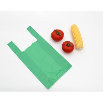 Green Plastic Shopping Bag