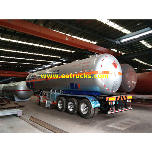 60 CBM 24MT LPG Semi-trailer Tankers