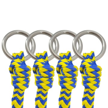 Braided Dock Line with Bungee Tube and Rope Extension (OEM)