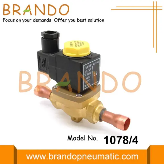 1/2'' 1078/4 1078/4A6 Castel Type Solenoid Valve HM2