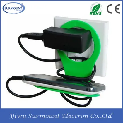 Colorful wall charging mobile phone hanger holder ABS Mobile Phone Hanger Stand Holder