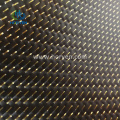 Gold red blue custom leather carbon fibre fabric