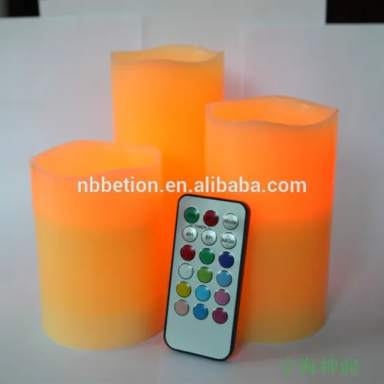 flameless led candle with remote control led candle light dancing flame led candle