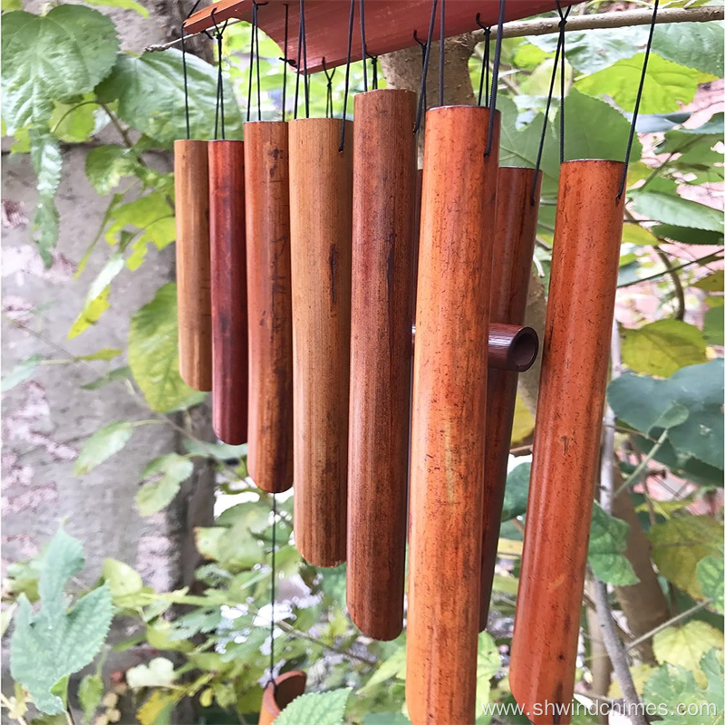 Antique Bamboo Feng Shui Wind Chime