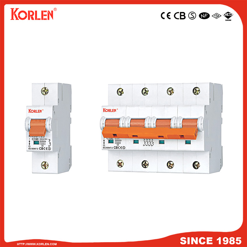 Miniature Circuit Breaker 10KA 32A CE KNB6-63 4P