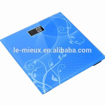 Glass Plate Electronic Digits Body Weight Scale