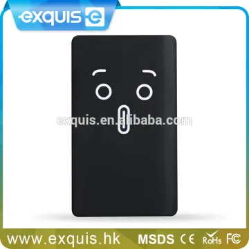 New arrival 5000mah power bank with beatiful packing slim power bank