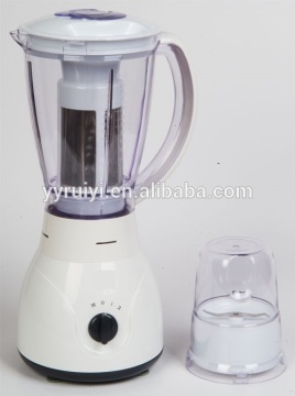 Plastic base and transparent cup electric blender