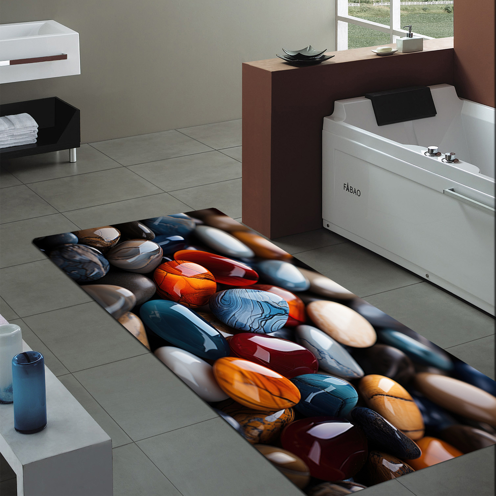 Waterproof sponge floor mat for living room202403-13-01