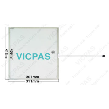 E041541 SCN-AT-FCR20.1-Z01-0H1-R Touch Screen Glass