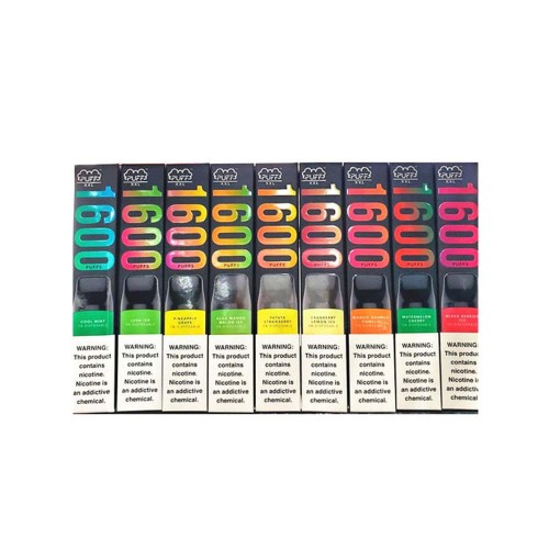 Puff Bar 1600 Puff Disaposable Vape Pen คุณภาพสูง Puff Bar 1600 Puff ...