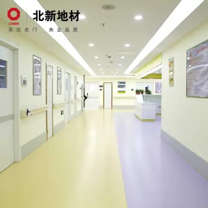 Group T Non-Directional Homogeneous PVC Vinyl Flooring for Schools