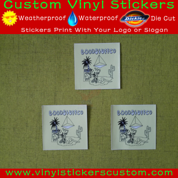 STONE-B14 UV protect weatherproof vinyl custom design your own sticker
