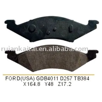 Brake Pad for USA vehicles-FORD