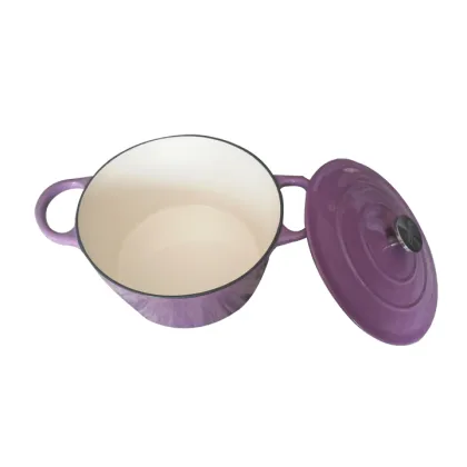 Enamel cast iron soup pot,stock pot