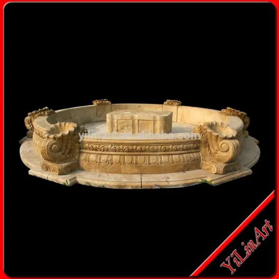 Natural Stone Marble Outdoor Water Pool For Garden Fountain