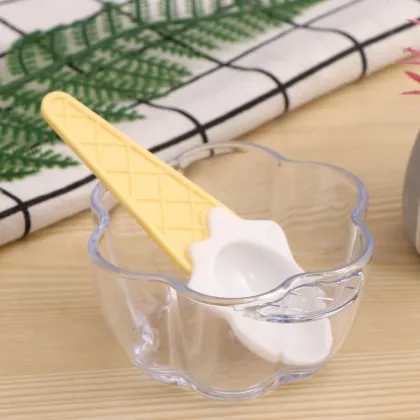 Plastic Ice Cream Bowl Promotional Dessert Bowl