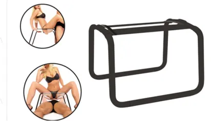 Hot Sale Stainless Steel Sex Love Chair Fantasy Stool Swing Bouncer Trampolin Sex Furniture For Couple