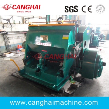 compact die cutting and creasing machine with CE