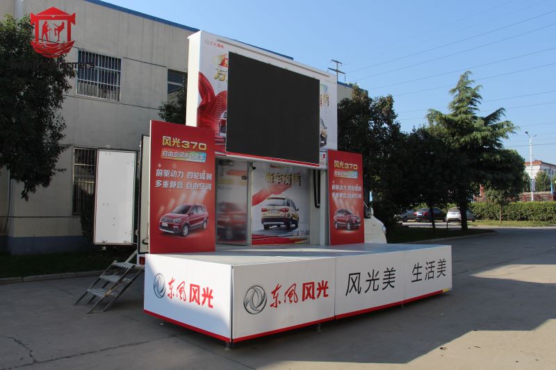 Led Roadshow Stage Truck