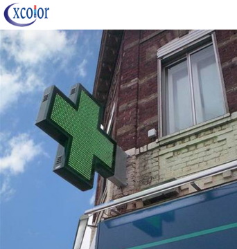 P8 New Design LED Cross Sign for Pharmacy