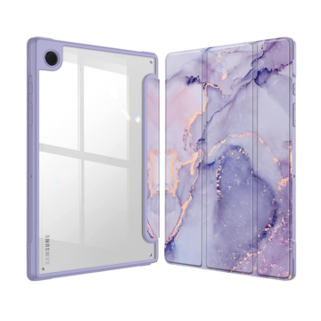 Marble Design Acrylic Clear Protective Case for Samsung Tab A9 Plus 11inch (2023 models X210 X216 X218)