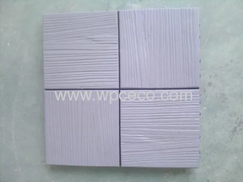 Waterproofing Wpc Balcony Pe Diy Tiles 