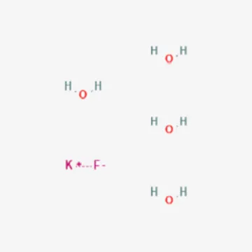 potassium fluoride half equations