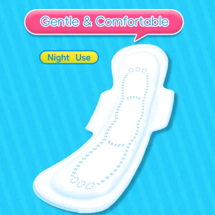 CloudTouch Cotton Sanitary Pads 285mm Night Wholesale