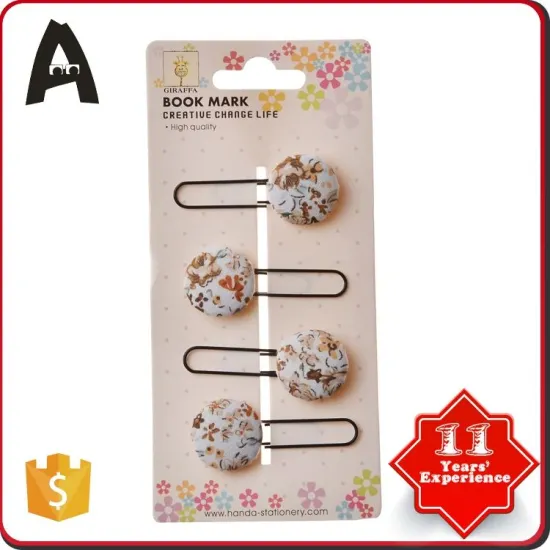 Hot selling factory directly house design colors metal paper clips