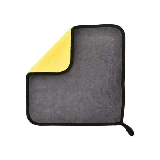 600GSM Microfiber Cleaning Towel - Ultra Absorbent & Durable for Car, Home, and Kitchen