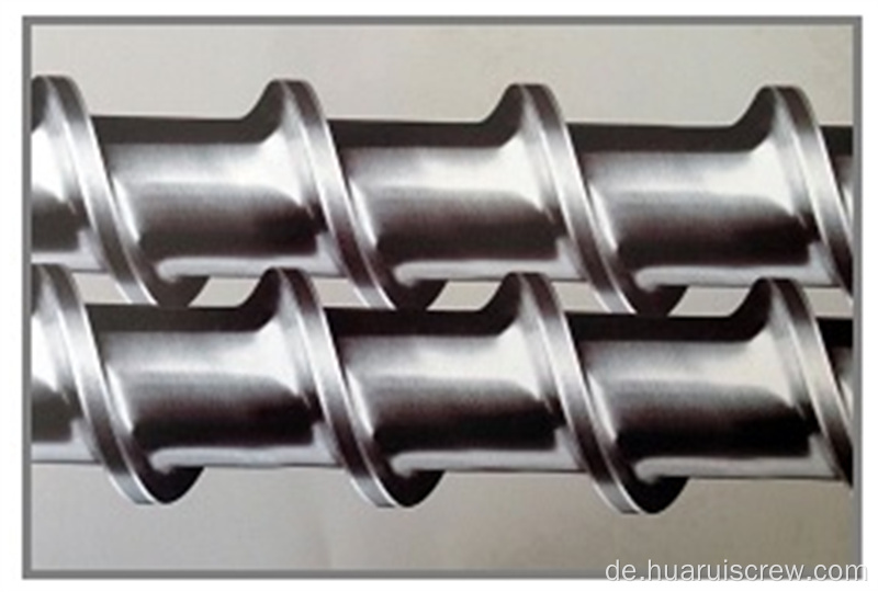 Bimetall-Parallel-Doppelschnecke für PVC-Extruder