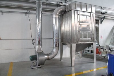 Large industrial bag filter equipment