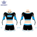 Benotzerdefinéiert Logo Design Jugend Meedercher Cheerleader Uniform