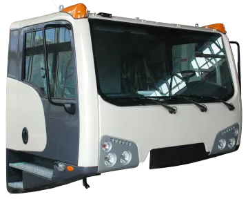 CHANGJIANG crane truck cabin with bumper
