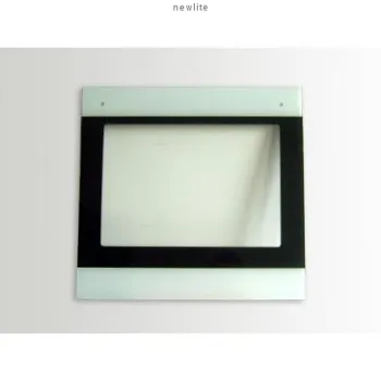 Oven door glass panel silk screen printing