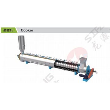 Cooker for meat and bone meal