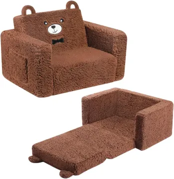 Foldable Kids Sofa Chair - Living Room Furniture for Children