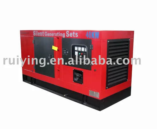 40KW Cummins Diesel Generator Set Silent Type